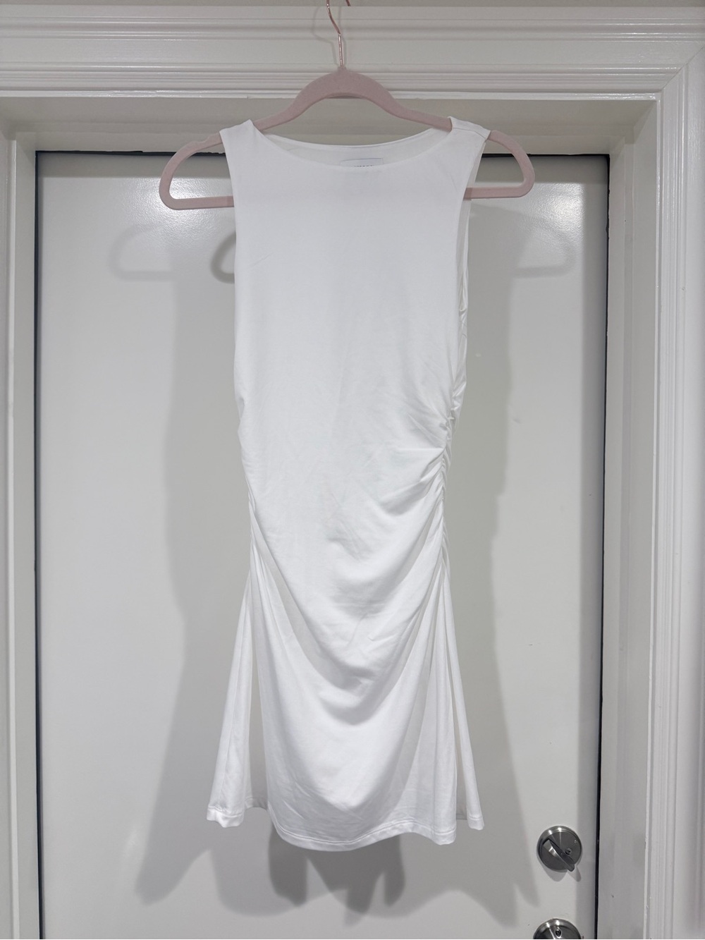 Princess Polly White Sleeveless Bodycon Mini Dress - Picture 3 of 3